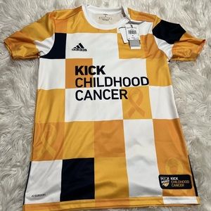 FC adidas 2022 MLS Kick Childhood Cancer AEROREADY  size small